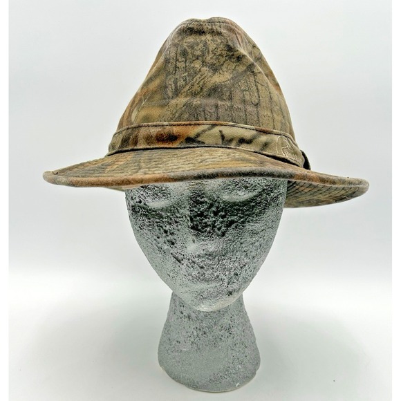 Ducks Unlimited Fedora Hat Real Tree Advantage Timber Pattern Camouflage XL - Picture 1 of 10